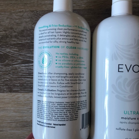 2 Evolvh Ultrashine Moisture Conditioner, 33.8 oz. 2-Pack. - Picture 2 of 2